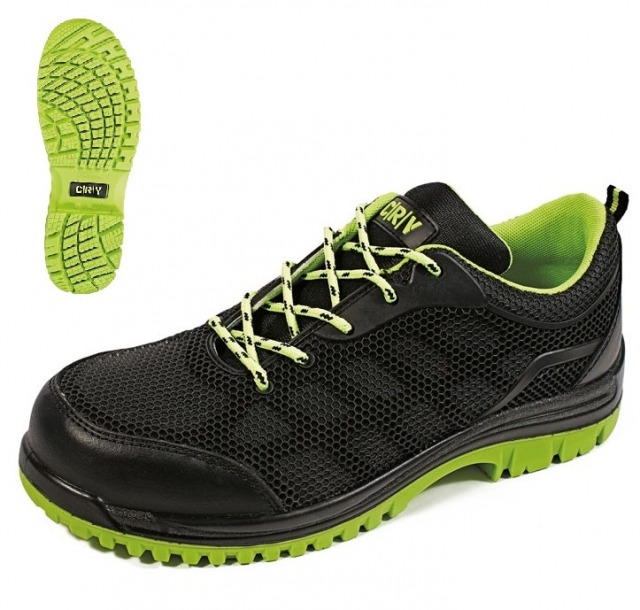 ISSEY-LOW-S1P-SRC-BLACK-GREEN-PANTOFI<br/><br/>Pantofi de protectie cu bombeu din material compozit si branturi rezistente la perforare. Talpa este din poliuretan dubla densitate, antistatica, antialunecare si rezistenta la uleiuri. Partea superioara este din material textil respirabil.<br/><br/>Culori: negru-verde.<br/>Marimi: 38 – 47.
