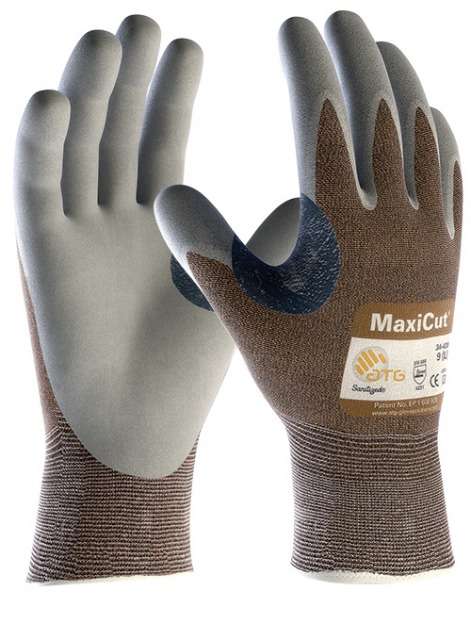 MaxiCut 34-430         <br/><br/>Cod produs: 34-430<br/><br/>Manusa tricotata din fibre speciale antitaiere CutTech, nivel protectie antitaiere 2, ranforsata intre degetul mare si cel aratator, cu aplicatie de spuma din nitril, foarte bun simt tactil, confort sporit, respirabila, manseta elastica.<br/><br/>Marimi: 6-11